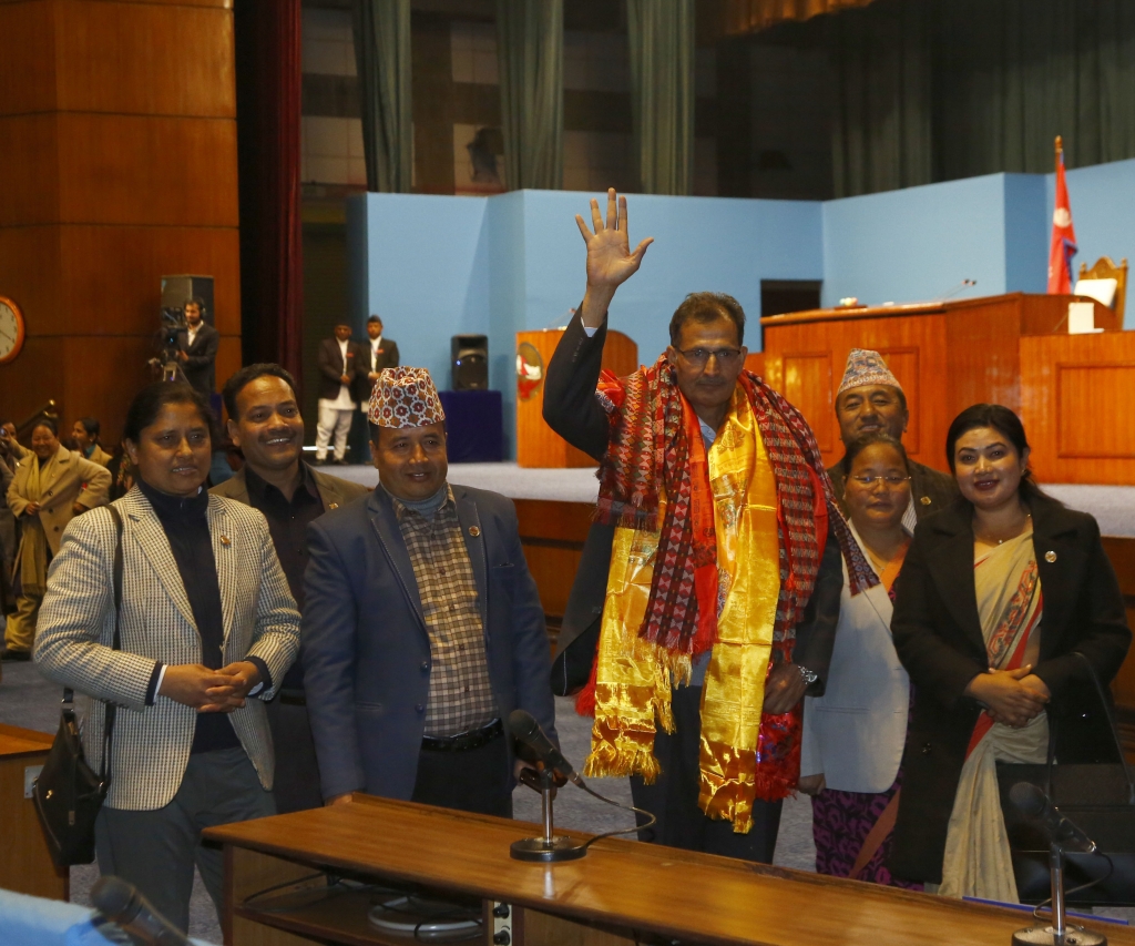 सभामुखमा सापकोटा निर्वाचित