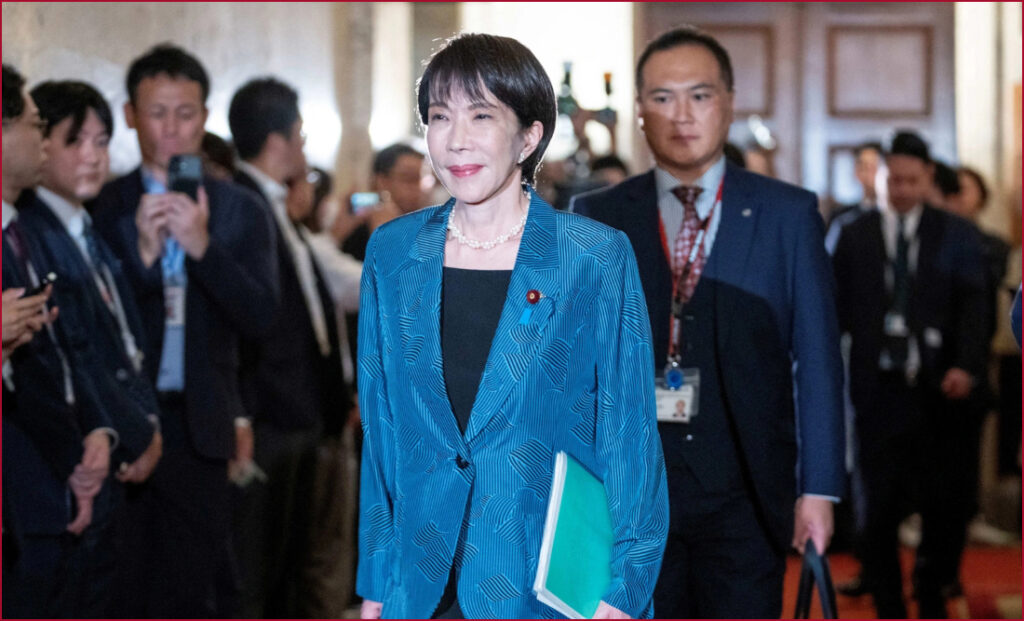 जापानको पहिलो महिला प्रधानमन्त्री बनिन् सानेई ताकाइची
