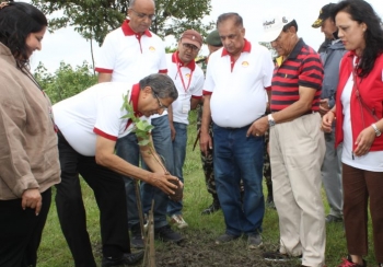 सनराइज बैंकद्घारा वृक्षारोपण