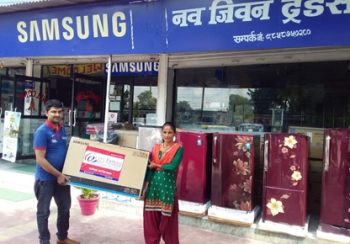 सिटी एक्सप्रेस द्घारा कुवेतमा Samsung  टि.भी. उपहार