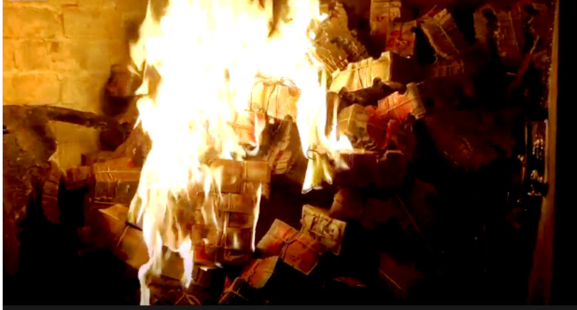 अर्बौं नोट यसरी जलाउँछ राष्ट्र बैंकले