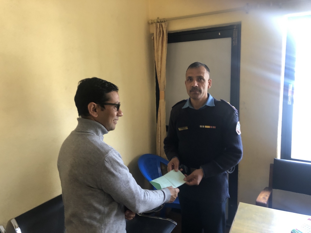 सिटिजन्स बैंकद्वारा ७५ हजार आर्थिक सहयोग