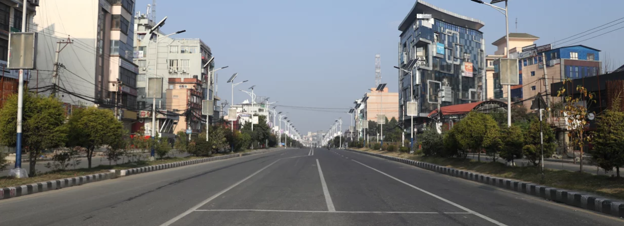 काठमाडौँ उपत्यका सुनसान