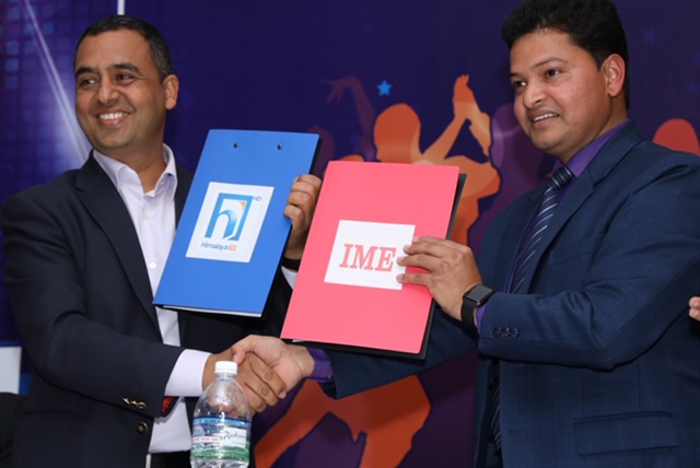 “डान्सिङ वीथ द स्टार नेपाल” रियालिटी शो को मुख्य प्रायोजकमा आइएमई