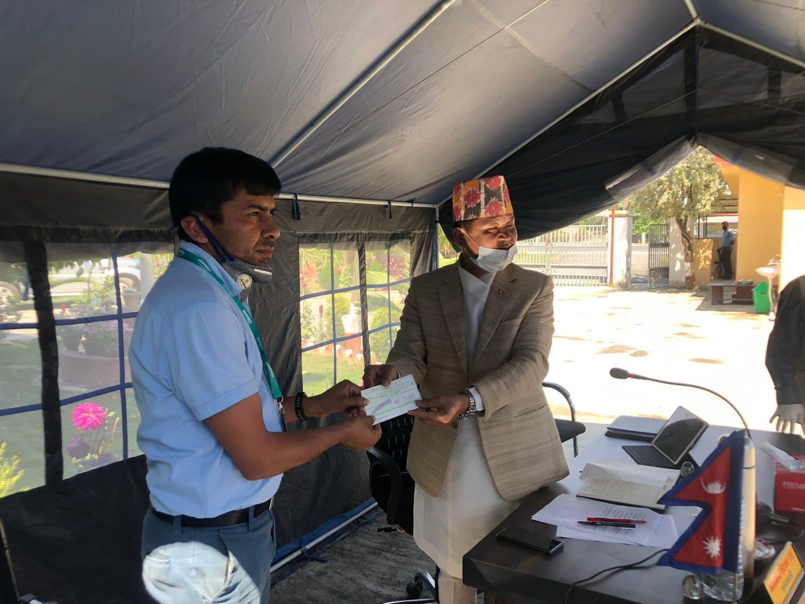 कोरोना रोकथाम कोषमा सिटिजन्स बैंकको ४९ लाख सहयोग