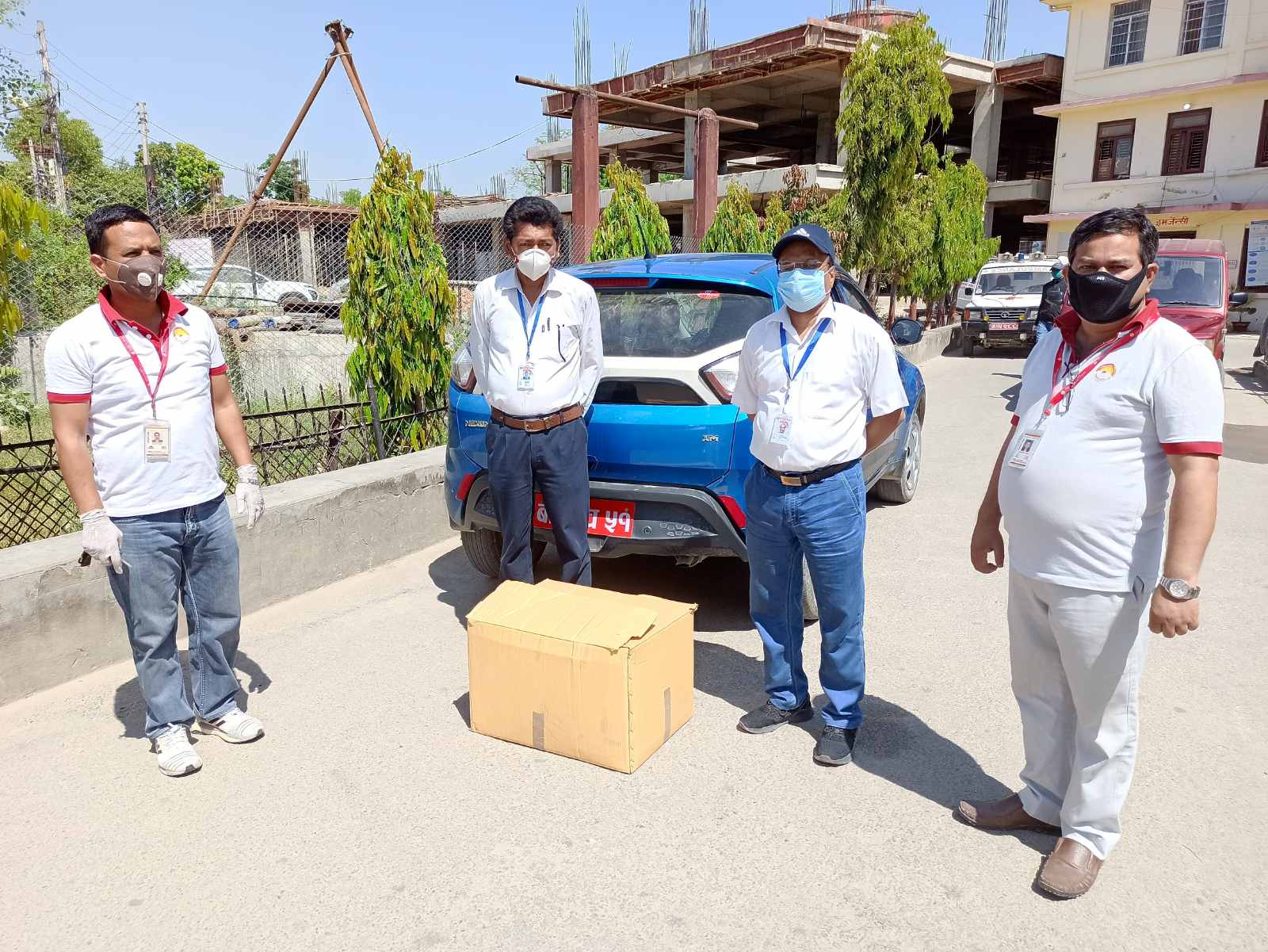 सनराइज बैंकको सुदूर पश्चिम प्रादेशिक कार्यालय मार्फत पिपिई हस्तान्तरण