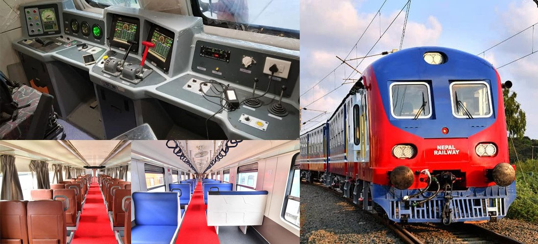 रेल आउँदा खुसीयाली