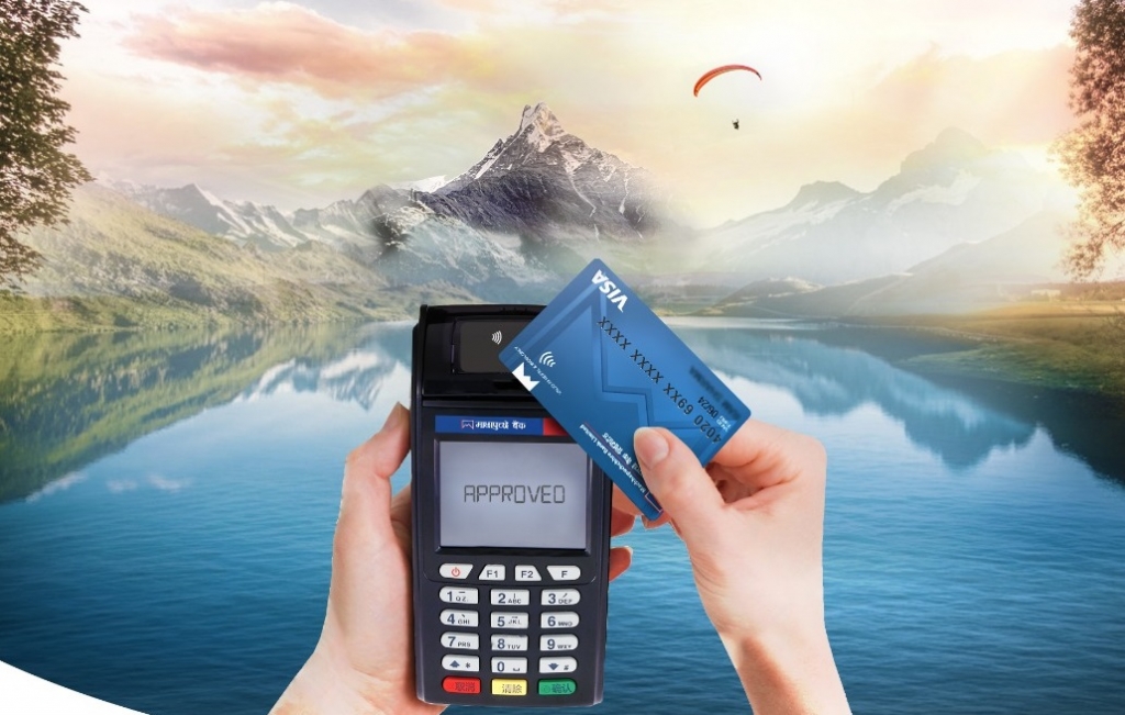 माछापुच्छ्रे बैंकको कन्ट्याक्ट लेस कार्ड