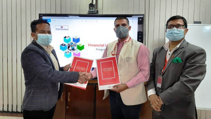 आइएमई पे र मिडिया इन्टरनेशनलबीच सम्झौता