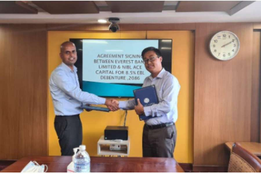 ऋणपत्र निष्काशनको लागि एभरेष्ट बैंकले चयन गर्यो बिक्रि प्रबन्धक