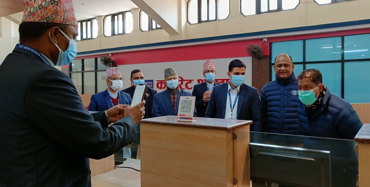 राष्ट्रिय वाणिज्य बैंकमा स्मार्ट क्यूआर टेलर, विना चेक २ लाखसम्म झिक्न सकिने