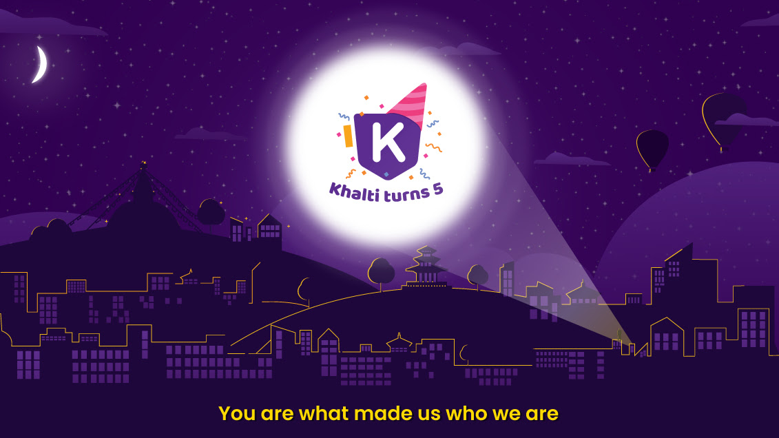 अनलाइन भुक्तानी सेवा प्रदायक ‘खल्ती’ ले पुरा गर्यो ५ बर्ष