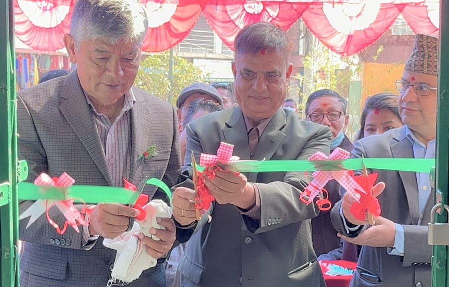 सानिमा बैंकको नयाँ शाखा गोरखाको शक्तिचोकमा