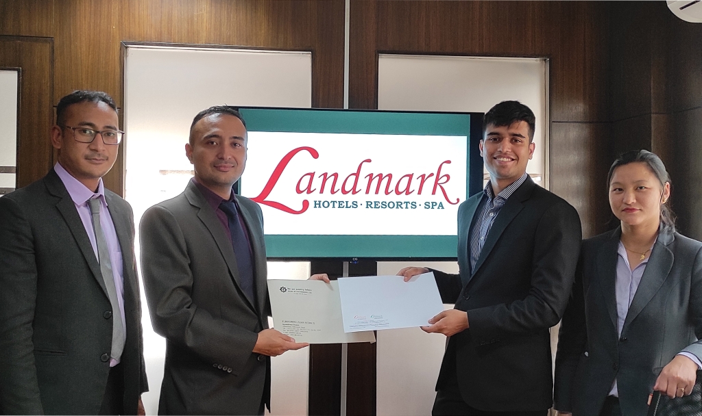 बैंक अफ काठमाण्डू्का ग्राहक महानुभावहरुलाई ल्याण्डमार्क होटलमा विशेष छुट