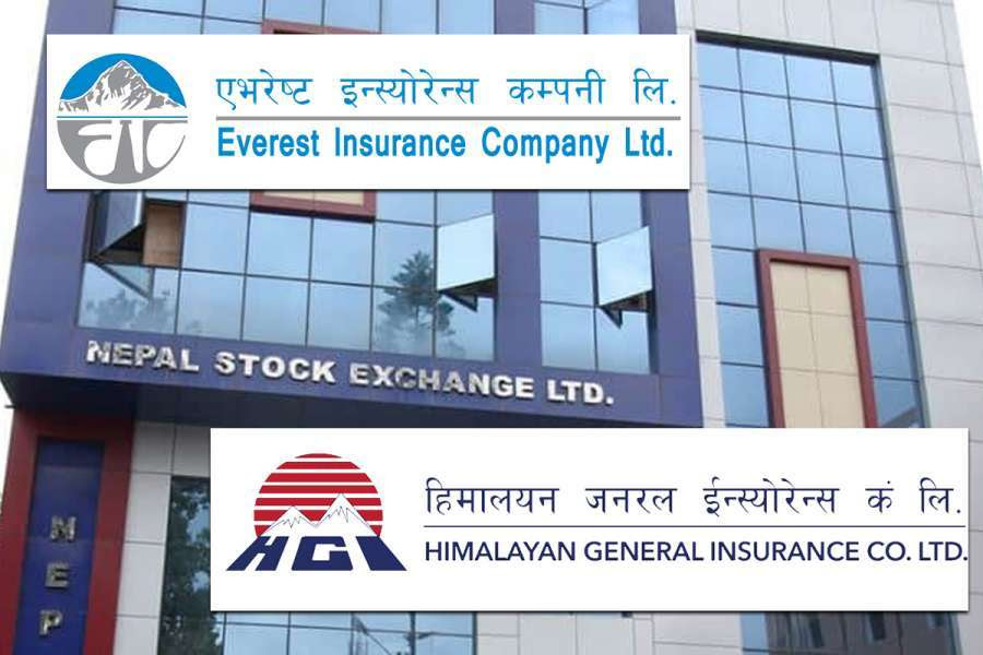 हिमालयन जनरल र एभरेष्ट इन्स्योरेन्सको मर्जरको लागि ८५ रुपैयाँको स्वाप तय 