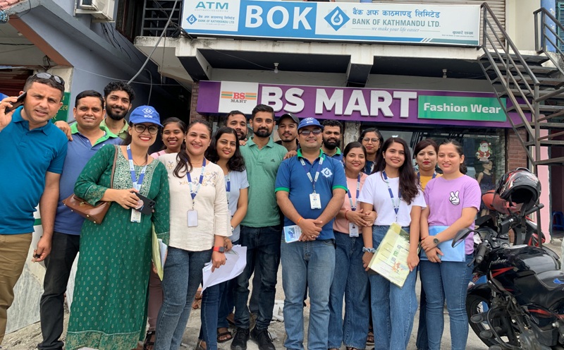 बैंक अफ काठमाण्डूद्वारा प्रदेश १ का विभिन्न स्थानमा घरदैलो कार्यक्रम सम्पन्न