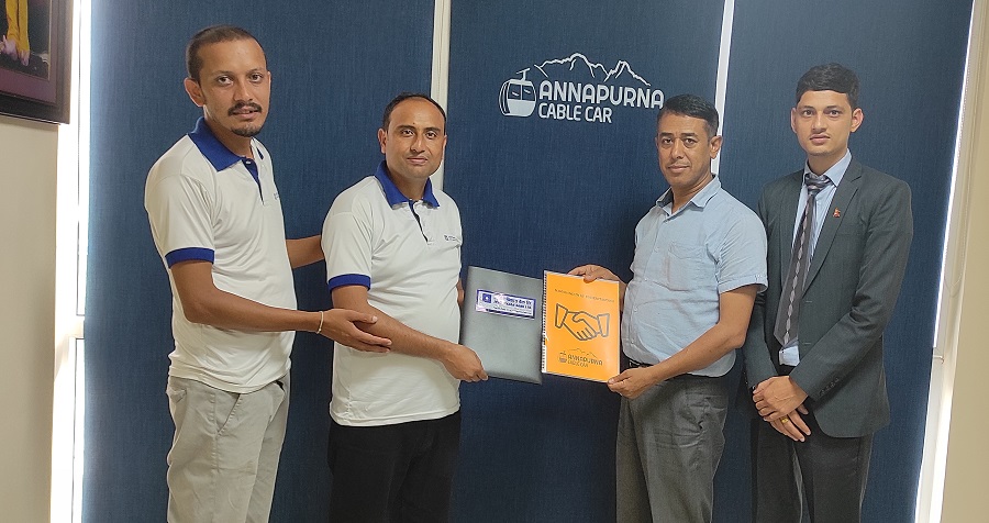 ज्योति विकास बैंकका ग्राहकहरुलाई अन्नपूर्ण केबलकारमा छुट