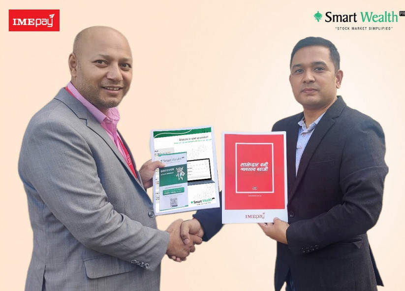 टीएमएसमा अब आइएमई पेबाट कोल्याट्रल लोड गर्दा स्मार्ट वेल्थ प्रो सब्स्क्रिप्सनमा ३५% छुट