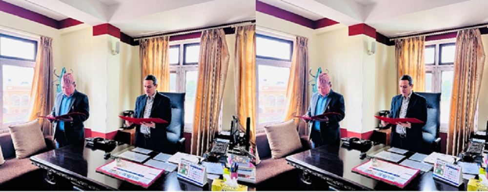 गोर्खाज फाइनान्सका अध्यक्ष राईले लिए शपथ