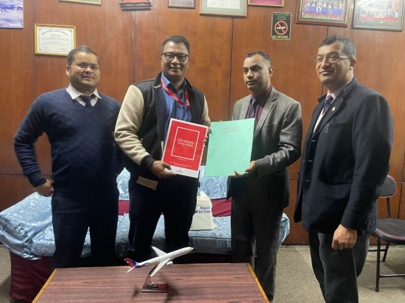 नेपाल एयरलाइन्सको वेबसाइटबाट टिकट बुक गर्दा आइएमई पेमार्फत भुक्तानी गर्न मिल्ने