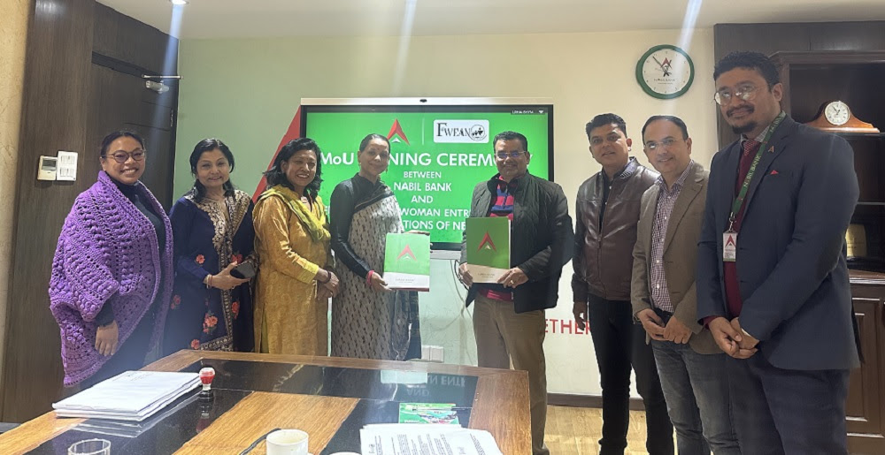 नबिल बैंकले हरेक महिना आफ्नो कार्यालयमा महिला उद्यमीको स्टल राख्ने