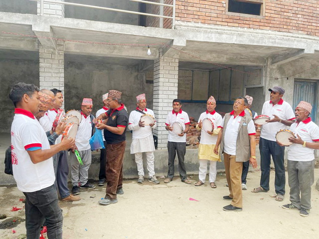 चामुण्डा माई जात्रामा प्रभु लाइफको सहयोग