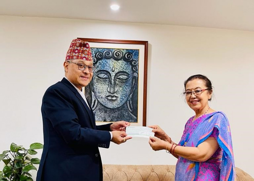 संस्थागत सामाजिक उत्तरदायित्वअन्तर्गत सांग्रिला डेभलपमेन्ट बैंकको आर्थिक सहयोग