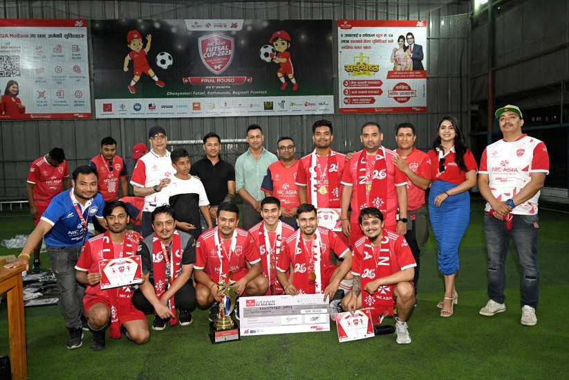 एनआईसी एशिया फुटसल कप–२०२३’ सम्पन्न