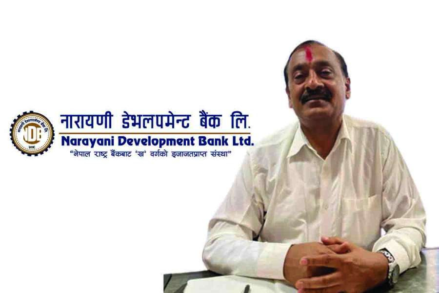 नारायणी डेभलपमेन्ट बैंकको प्रमुख कार्यकारी अधिकृतमा रेग्मी नियुक्त