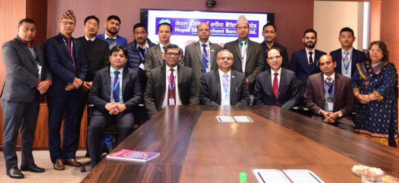 नेपाल एसबिआई मर्चेन्टको ८औं साधारणसभा सम्पन्न