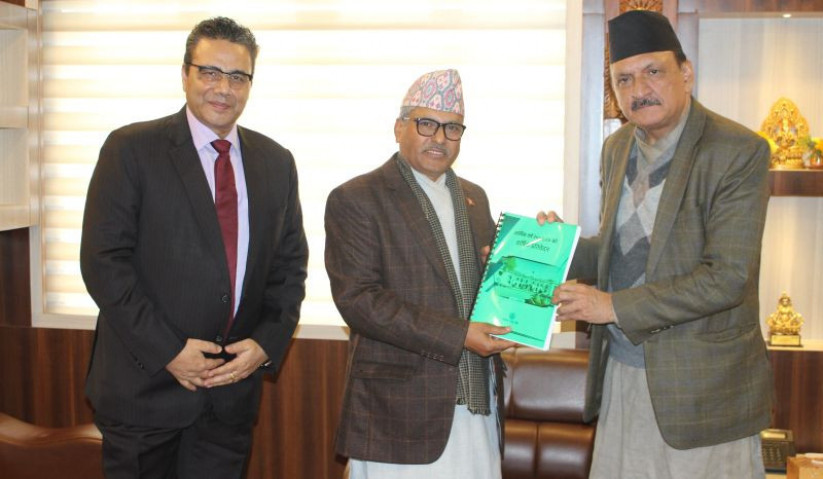 अर्थमन्त्री महत र गभर्नर अधिकारी बीच भेटवार्ता,आर्थिक तथा वित्तीय स्थितिबारे छलफल