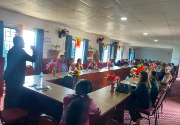 हिमालयन लाइफद्वारा घिरिङ गाउँपालिकामा बीमा सचेतना कार्यक्रम सम्पन्न