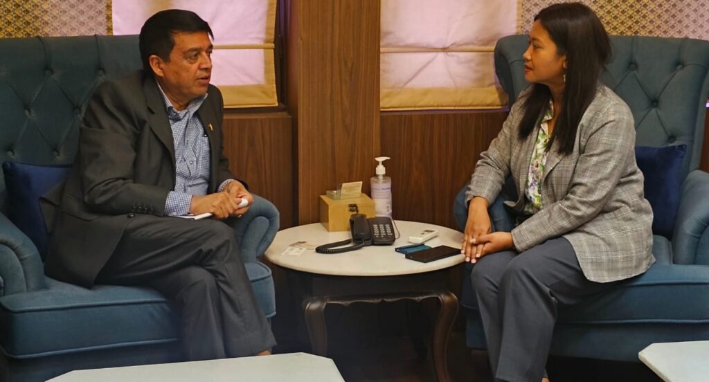 थाइल्याण्डसँगको द्विपक्षीय व्यापार सम्बन्धलाई सुदृढ बनाउनु पर्छ: चन्द्र ढकाल