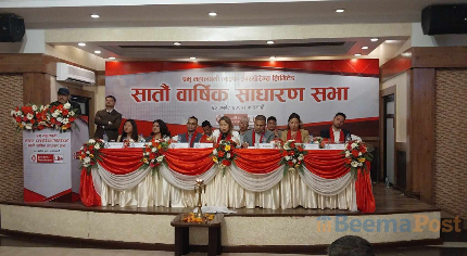 प्रभु महालक्ष्मी लाइफको साधारणसभा सम्पन्न, लाभांश र हकप्रद प्रस्ताव पारित