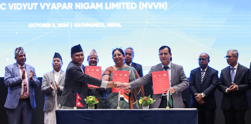 नेपालले भारतको बाटो हुँदै बंगलादेशलाई ४० मेगावाट बिजुली बेच्ने