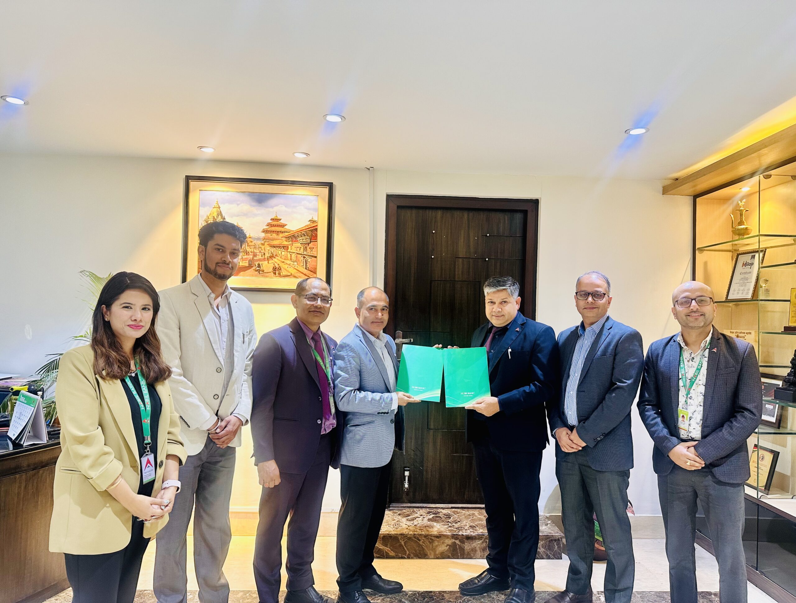 नबिल बैंक र अपोलो इन्फर्मेसन सेन्टरबीच समझदारी