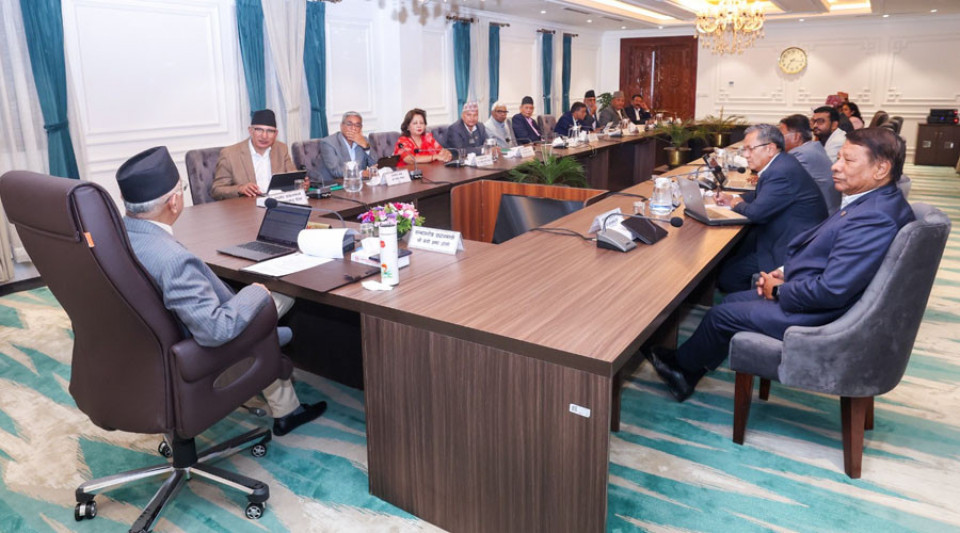 मन्त्रिपरिषद बैठक स्थगित