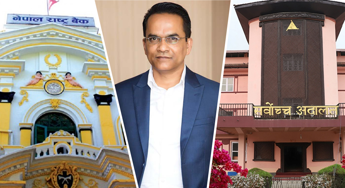 गभर्नर पौडेलको नियुक्ति खारेजीको माग गर्दै सर्वोच्चमा रिट दर्ता