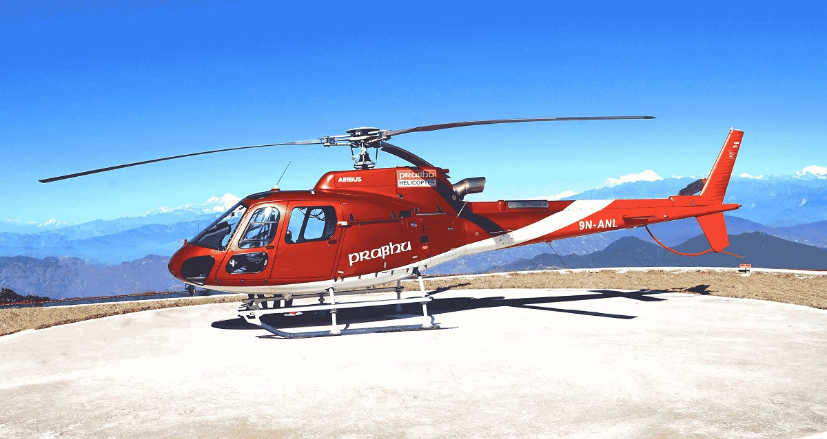 प्रभु हेलीले एयरबसबाट ल्यायो थप एउटा हेलिकप्टर