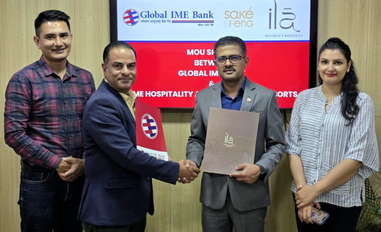 ग्लोबल आइएमई बैंकका ग्राहकलाई आइएमई हस्पिटालिटी र इला होटल एण्ड रिसोर्टमा छुट
