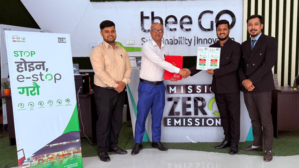 एनआईसी एशिया बैंक र ई.स्टप नेपालबीच सहकार्य, रेष्टुरेन्ट र चार्जिङ स्टेसनमा छुट