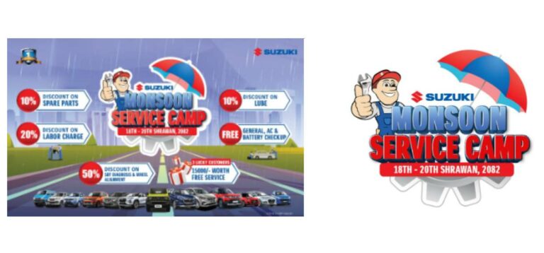 आइतबारदेखि सुजुकीको मनसुन फ्री सर्भिस क्याम्प