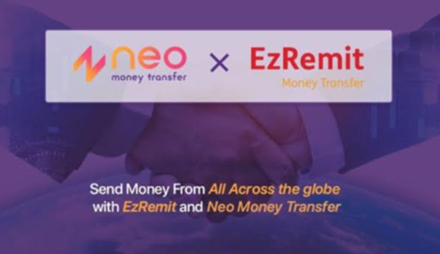 इजी रेमिट र नियो मनी ट्रान्सफरबीच सम्झौता