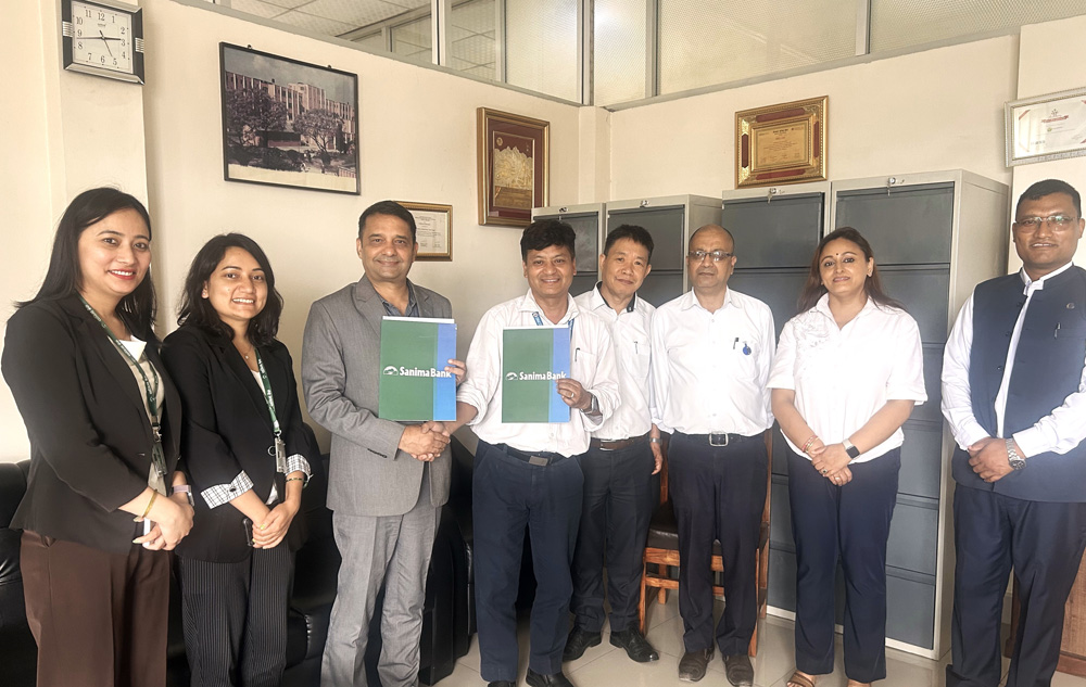 विपन्न महिलाको उपचारका लागि सानिमा बैंक र पाटन अस्पतालबीच सहयोग सम्झौता