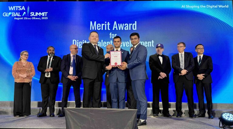 ब्रोडवे इन्फोसिस विट्साको प्रतिष्ठित ‘डिजिटल ट्यालेन्ट डेभलपमेन्ट अवार्ड’ बाट सम्मानित