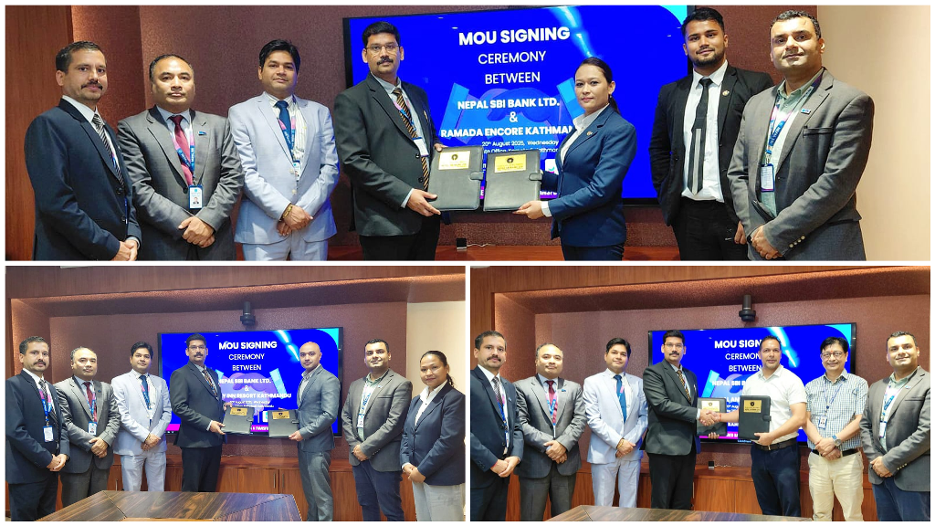रामदा, होलिडे इन र हिमाल डेन्टलसँग एसबिआई बैंकको साझेदारी, ग्राहकलाई २० प्रतिशतसम्म लाभ