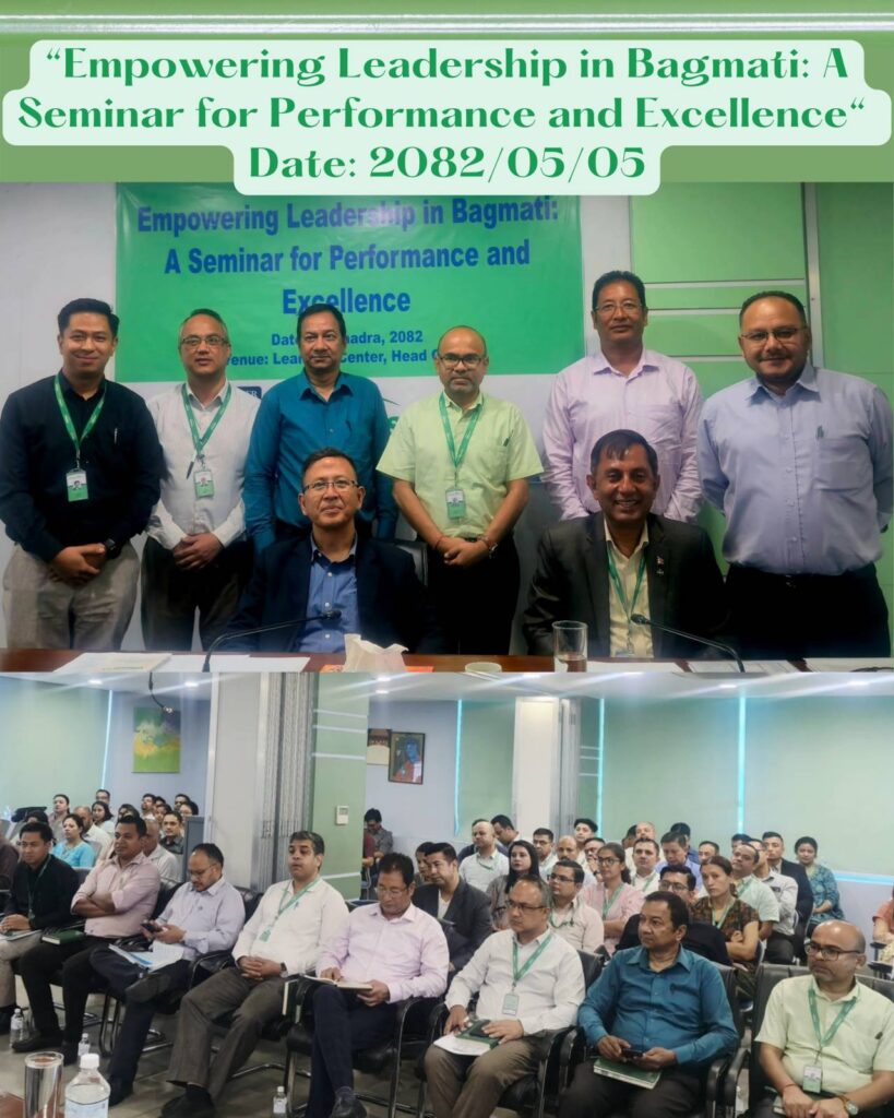 सिटिजन्स बैंकको “ईम्पावरिङ्ग लिडरसिप् इन् बागमती ः अ सेमिनार फर पर्फरमेन्स एण्ड  एक्शिलेन्स” कार्यक्रम सम्पन्न