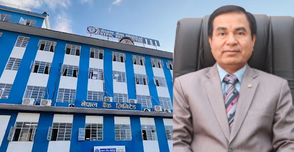 नेपाल बैंकको नाफा १३ हजार १७५ प्रतिशत बढ्यो
