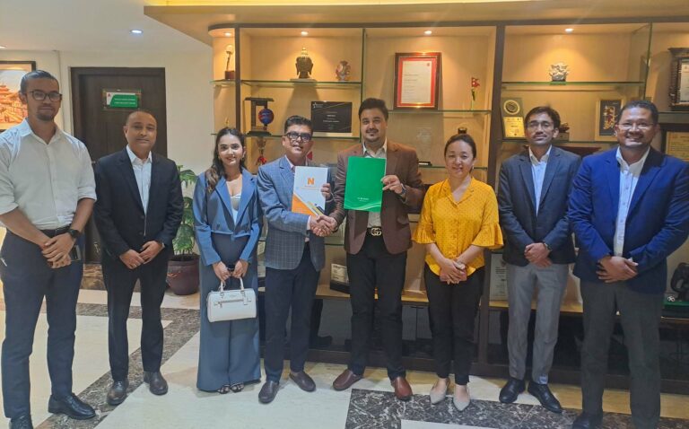 नबिल बैंक र निम्बजबीच अन्तर्राष्ट्रिय डाटा ई–सिम र ड्राइभिङ अनुमतिपत्रका लागि सम्झौता