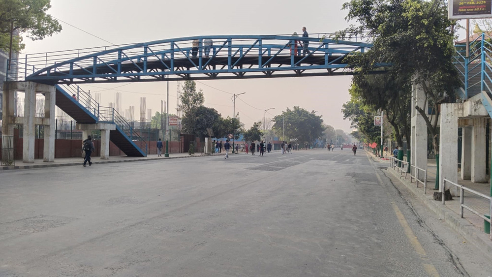 सुनसान काठमाडौं